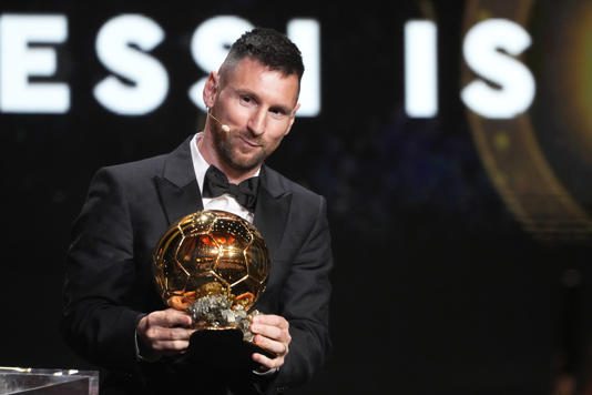 Lionel Messi Wins Eighth Ballon d'Or